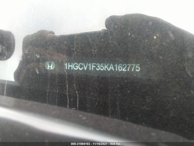 Photo 8 VIN: 1HGCV1F35KA162775 - HONDA ACCORD 