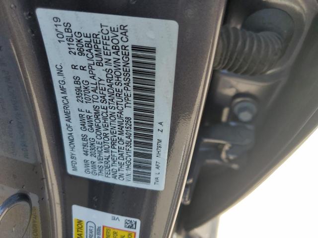 Photo 11 VIN: 1HGCV1F35LA015258 - HONDA ACCORD 