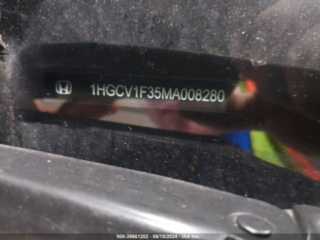 Photo 8 VIN: 1HGCV1F35MA008280 - HONDA ACCORD 