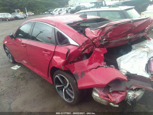 Photo 2 VIN: 1HGCV1F35MA012524 - HONDA ACCORD SEDAN 