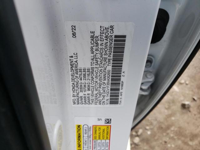 Photo 11 VIN: 1HGCV1F35NA062650 - HONDA ACCORD SPO 