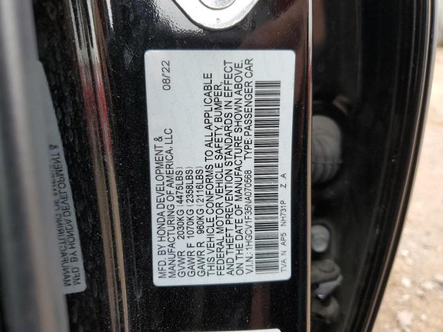 Photo 11 VIN: 1HGCV1F35NA070568 - HONDA ACCORD SPO 