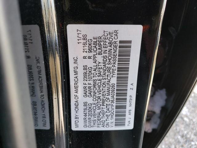 Photo 12 VIN: 1HGCV1F36JA039260 - HONDA ACCORD SPO 