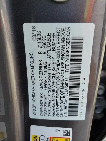 Photo 12 VIN: 1HGCV1F36JA128164 - HONDA ACCORD 