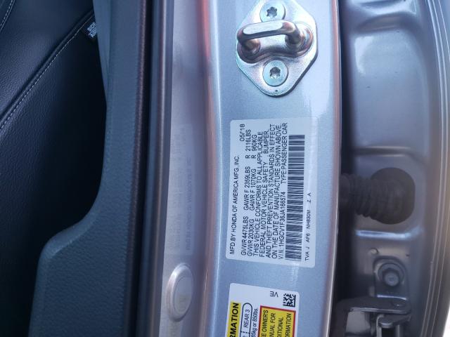 Photo 9 VIN: 1HGCV1F36JA166574 - HONDA ACCORD SPO 