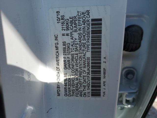 Photo 11 VIN: 1HGCV1F36JA266030 - HONDA ACCORD SPO 