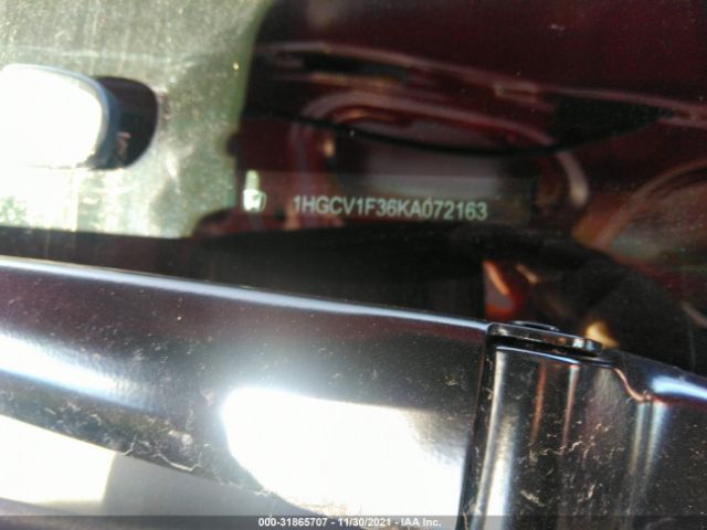 Photo 8 VIN: 1HGCV1F36KA072163 - HONDA ACCORD SEDAN 