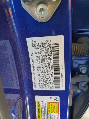 Photo 11 VIN: 1HGCV1F36KA120230 - HONDA ACCORD SPO 