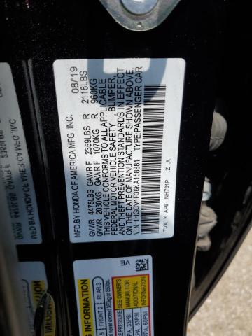 Photo 11 VIN: 1HGCV1F36KA158881 - HONDA ACCORD SPO 