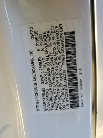 Photo 11 VIN: 1HGCV1F36LA143766 - HONDA ACCORD SPO 