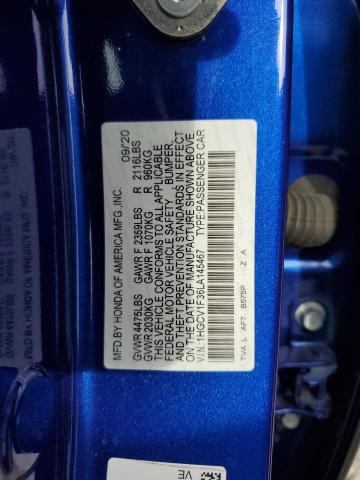 Photo 12 VIN: 1HGCV1F36LA145467 - HONDA ACCORD 