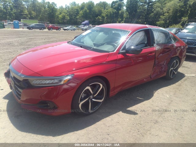 Photo 1 VIN: 1HGCV1F36MA029106 - HONDA ACCORD SEDAN 