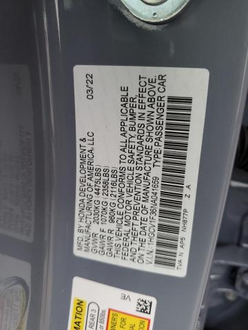 Photo 9 VIN: 1HGCV1F36NA041659 - HONDA ACCORD SPO 