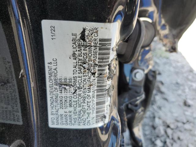 Photo 11 VIN: 1HGCV1F36NA110074 - HONDA ACCORD SPO 