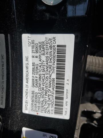 Photo 11 VIN: 1HGCV1F37JA020586 - HONDA ACCORD 