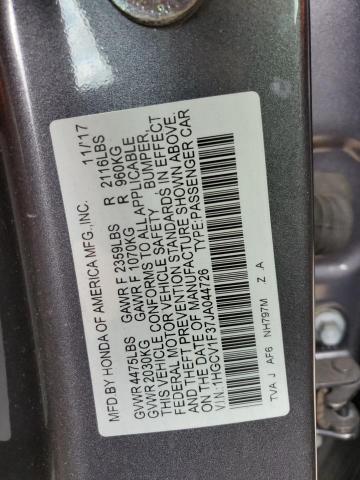 Photo 12 VIN: 1HGCV1F37JA044726 - HONDA ACCORD SPO 