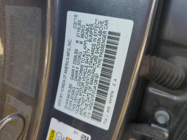 Photo 11 VIN: 1HGCV1F37JA128187 - HONDA ACCORD SPO 