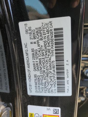 Photo 11 VIN: 1HGCV1F37JA180175 - HONDA ACCORD 