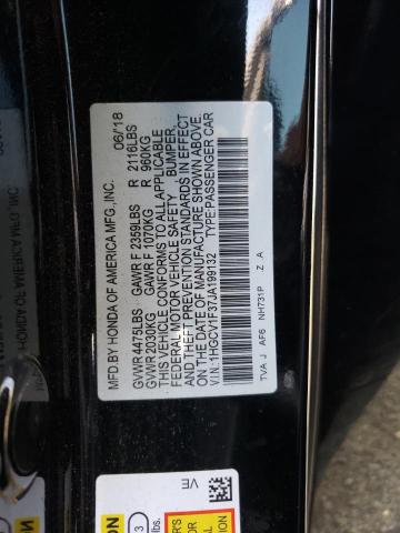 Photo 12 VIN: 1HGCV1F37JA199132 - HONDA ACCORD SPO 