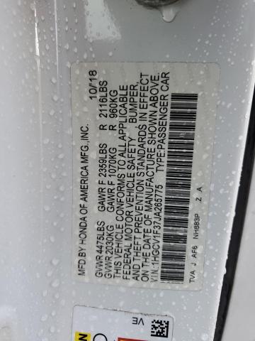 Photo 12 VIN: 1HGCV1F37JA265775 - HONDA ACCORD SPO 