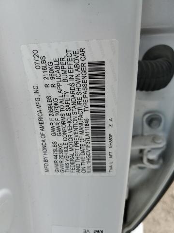 Photo 12 VIN: 1HGCV1F37LA111845 - HONDA ACCORD 