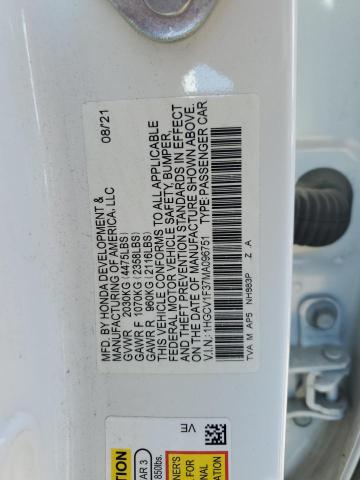 Photo 11 VIN: 1HGCV1F37MA096751 - HONDA ACCORD SPO 