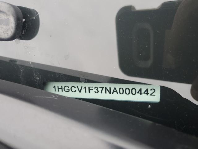 Photo 12 VIN: 1HGCV1F37NA000442 - HONDA ACCORD SPO 