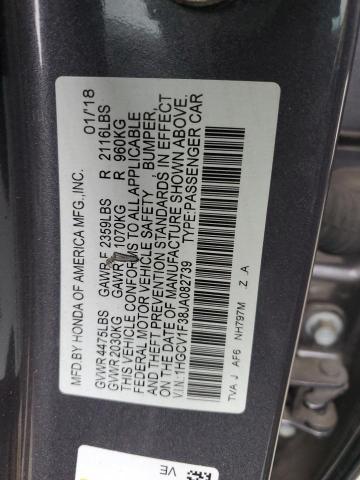 Photo 11 VIN: 1HGCV1F38JA082739 - HONDA ACCORD 