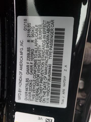 Photo 11 VIN: 1HGCV1F38JA094440 - HONDA ACCORD 