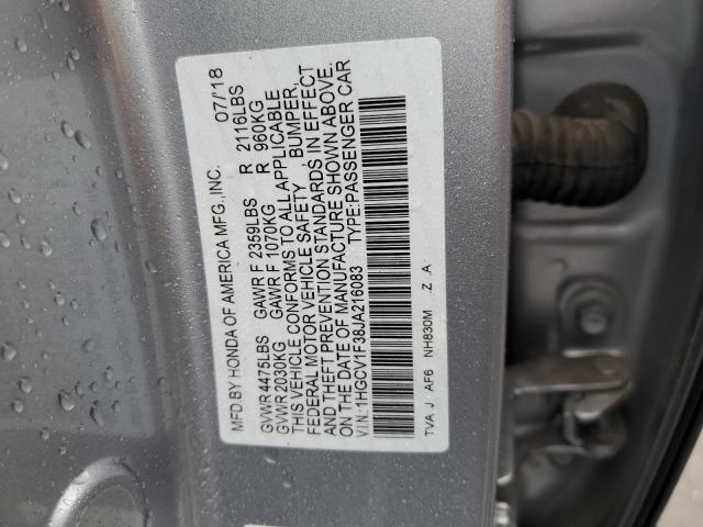 Photo 11 VIN: 1HGCV1F38JA216083 - HONDA ACCORD SPO 