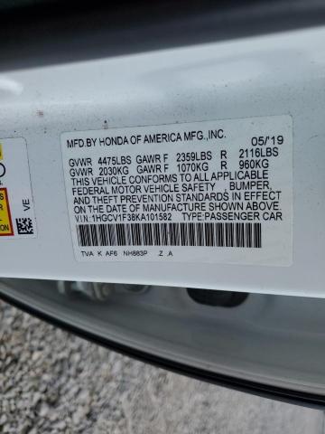 Photo 11 VIN: 1HGCV1F38KA101582 - HONDA ACCORD SPO 