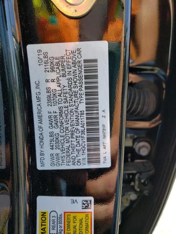 Photo 11 VIN: 1HGCV1F38LA011785 - HONDA ACCORD SPO 