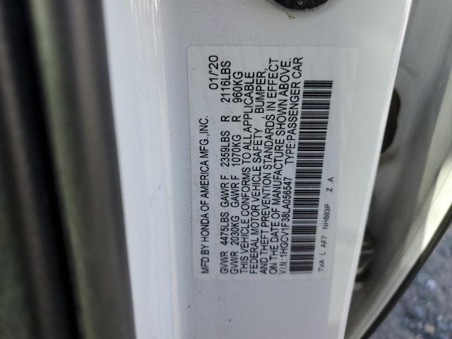 Photo 11 VIN: 1HGCV1F38LA056547 - HONDA ACCORD SPO 