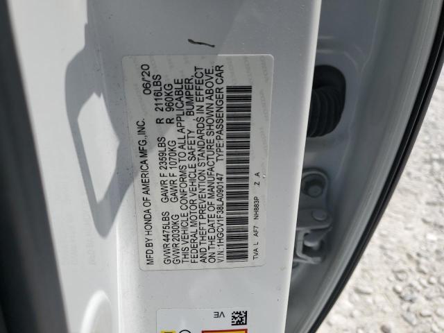 Photo 11 VIN: 1HGCV1F38LA090147 - HONDA ACCORD SPO 