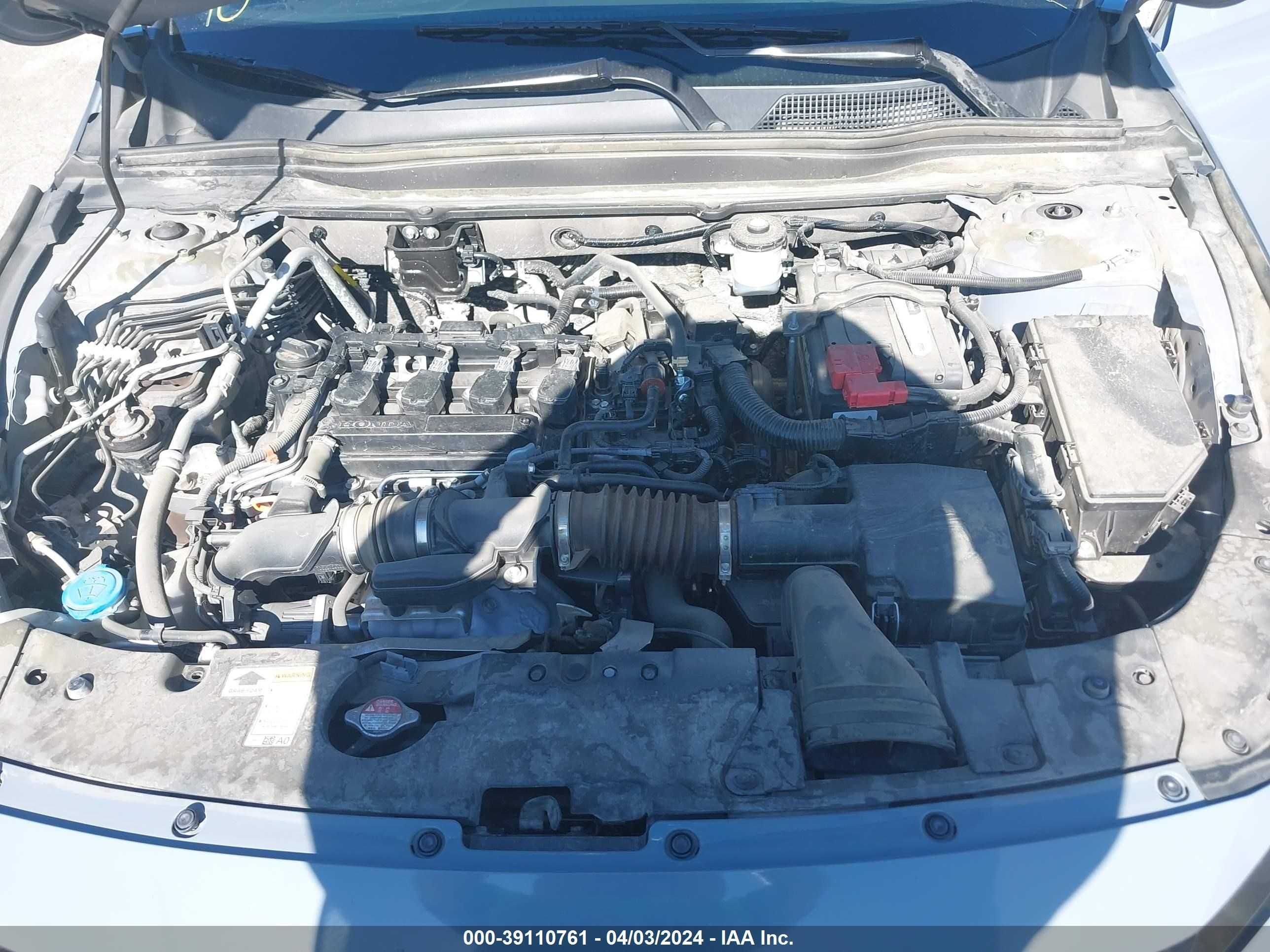 Photo 9 VIN: 1HGCV1F38MA000349 - HONDA ACCORD 