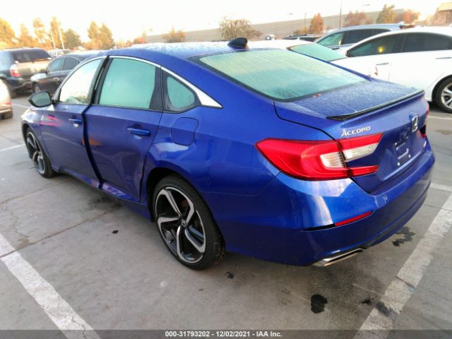 Photo 2 VIN: 1HGCV1F38MA020536 - HONDA ACCORD SEDAN 