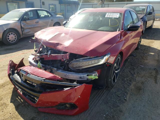 Photo 1 VIN: 1HGCV1F38MA063290 - HONDA ACCORD SPO 