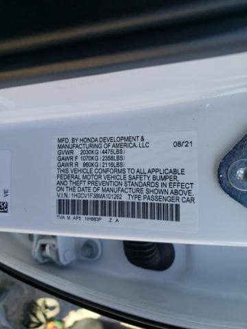 Photo 9 VIN: 1HGCV1F38MA101262 - HONDA ACCORD SPO 