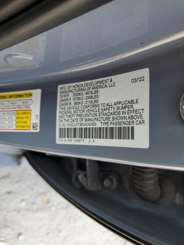 Photo 12 VIN: 1HGCV1F38NA043459 - HONDA ACCORD SPO 