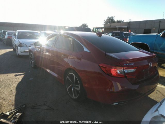 Photo 2 VIN: 1HGCV1F39JA046221 - HONDA ACCORD SEDAN 