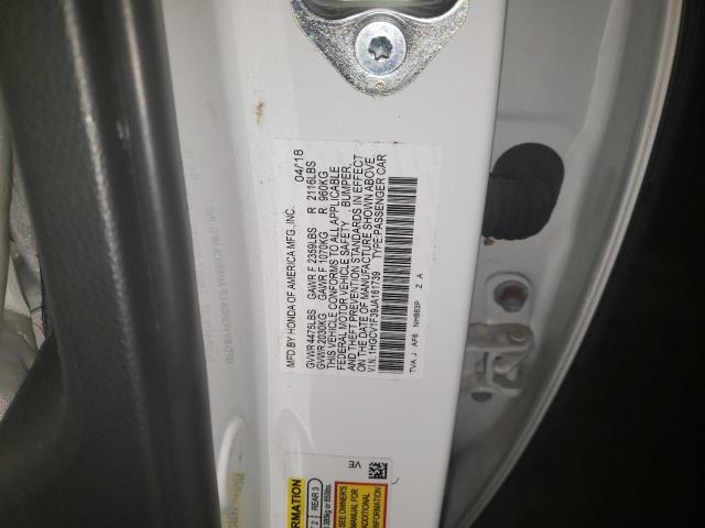 Photo 11 VIN: 1HGCV1F39JA161739 - HONDA ACCORD 