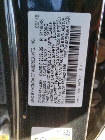 Photo 11 VIN: 1HGCV1F39JA241896 - HONDA ACCORD 