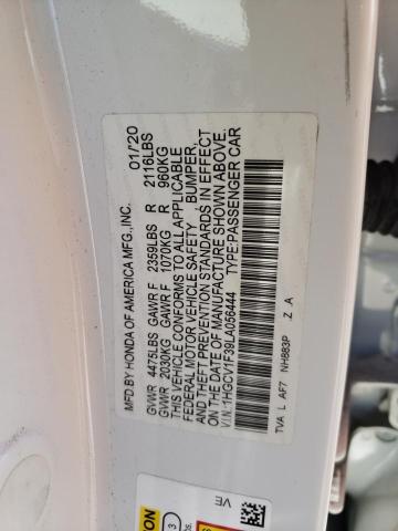 Photo 11 VIN: 1HGCV1F39LA056444 - HONDA ACCORD 