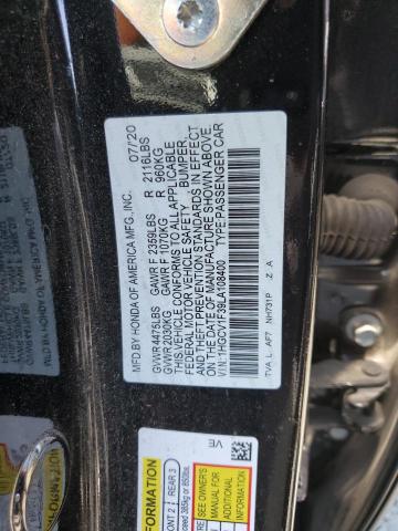 Photo 11 VIN: 1HGCV1F39LA108400 - HONDA ACCORD SPO 