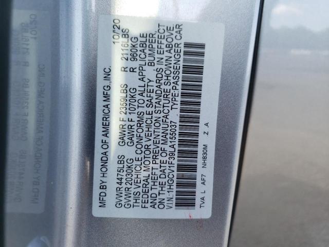 Photo 9 VIN: 1HGCV1F39LA155037 - HONDA ACCORD SPO 