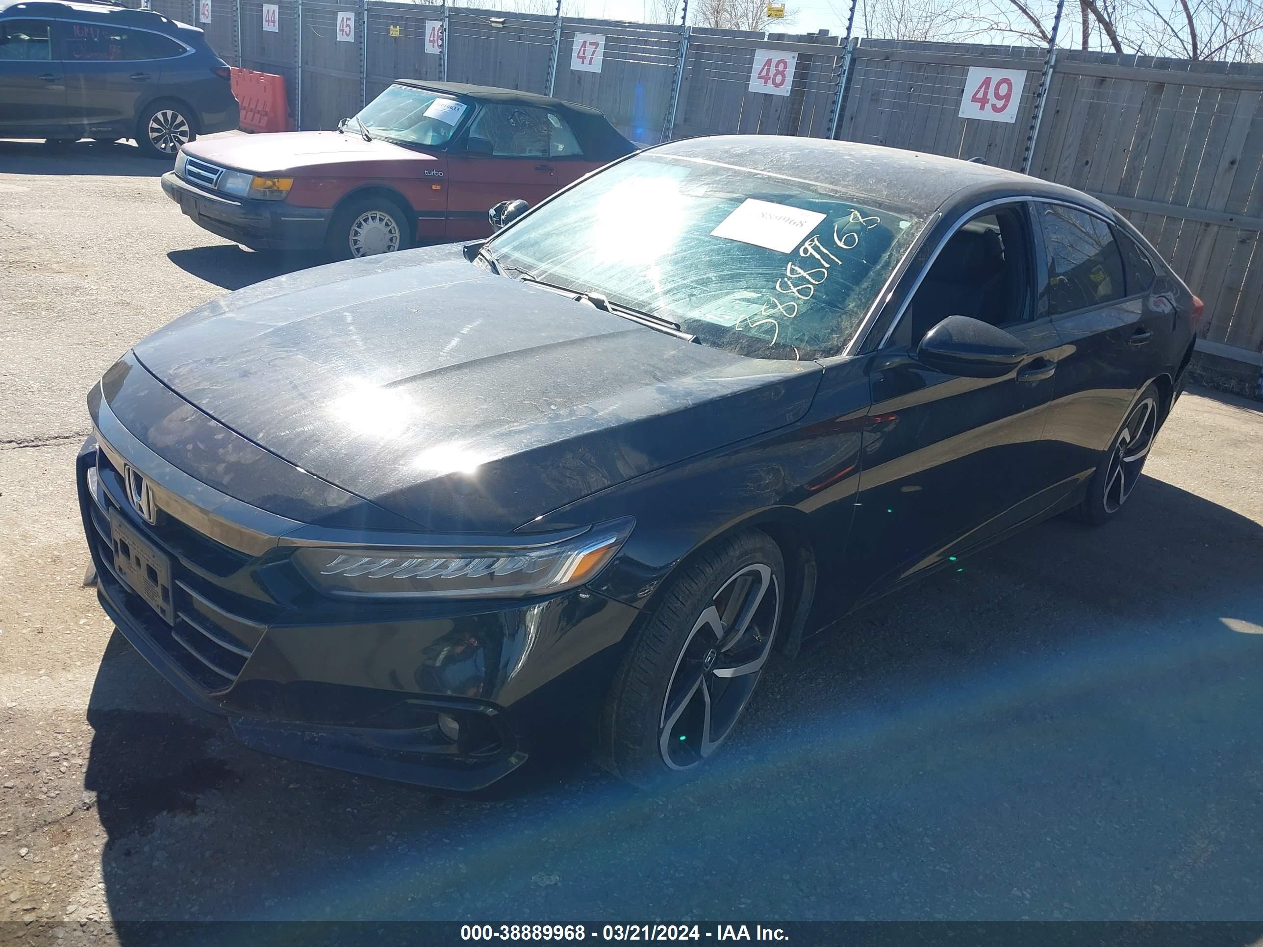 Photo 1 VIN: 1HGCV1F39MA040617 - HONDA ACCORD 