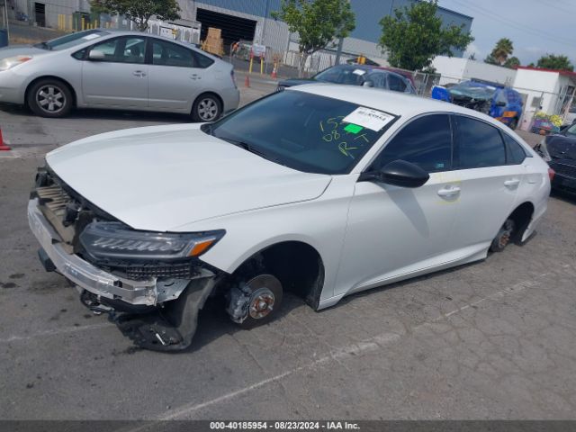 Photo 1 VIN: 1HGCV1F39MA052668 - HONDA ACCORD 