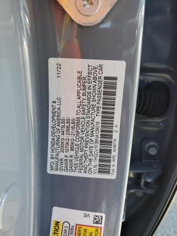 Photo 12 VIN: 1HGCV1F39NA109016 - HONDA ACCORD SPO 