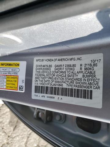 Photo 11 VIN: 1HGCV1F3XJA010845 - HONDA ACCORD SPO 