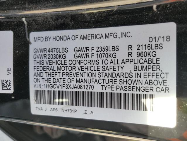 Photo 12 VIN: 1HGCV1F3XJA081270 - HONDA ACCORD SPO 